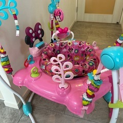 USED ブライトスターツ ジャンパー ディズニーベビー・ミニーマウス　ジャンパルーの画像