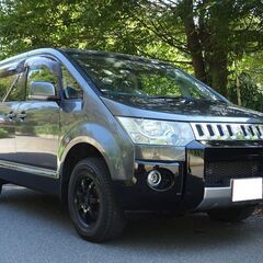 車検満タン 4WD 30年式 デリカD5 クリーンディーゼルターボ ナビ フルセグTV Bluetooth バックモニター 両側パワスラ スマートキー シートヒータ クルコン HID ETCの画像