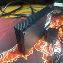 BUFFALO 外付けハードディスク 4TB 使用時間少なめ 約250時間の画像