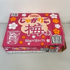 U154-76056 賞味期限 2025/12/28 じゃがりこ 梅味 572g 11個の画像