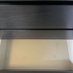 IKEAチェスト（引き出し×4）, ブラックブラウン, 80x100 cmの画像
