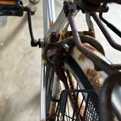 （取引中）自転車（サビありだけど動きます）の画像