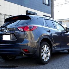車検満タン 4WD 26年式 CX-5 XD Lパッケージ クリーンディーゼルターボ 衝突軽減ブレーキ ナビ フルセグTV Bluetooth バックモニター スマートキー 黒本革シート シートヒーター クルコン HID ETCの画像