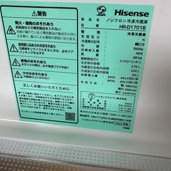 【取引中】ハイセンス 冷蔵庫 175Lの画像