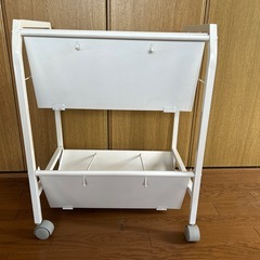 決まりました🙇‍♀️書類入れキャスター付きラックの画像