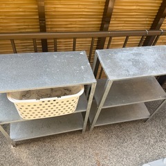 棚 ラック ガーデニングの画像