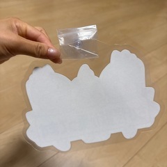 カーサイン　ちび怪獣が乗ってます　の画像