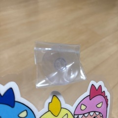 カーサイン　ちび怪獣が乗ってます　の画像