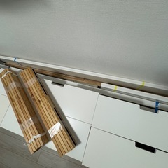 【10/4,5受渡限定】IKEA NORDLI ベッド フレーム(140×200)の画像