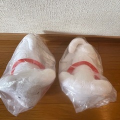 waon犬　ぬいぐるみ2体の画像