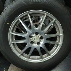 フォレスター等に　BS　VRX3　225/60R17　WORKホイール付き　４本セットの画像