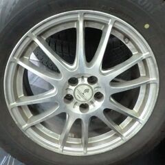フォレスター等に　BS　VRX3　225/60R17　WORKホイール付き　４本セットの画像