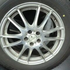 フォレスター等に　BS　VRX3　225/60R17　WORKホイール付き　４本セットの画像