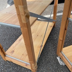 無印良品　パイン材　ユニットシェルフ②の画像