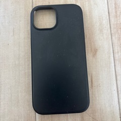 iPhoneケース　シリコン　sinjimoru 黒　ブラック　シンプル  iPhone12の画像