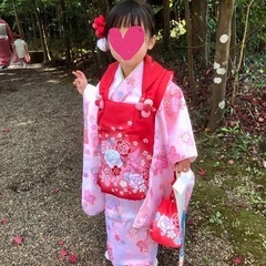 七五三　着物の画像