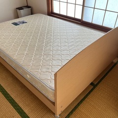 Wベッド　引き取り沢山のお問い合わせありがとうございましたの画像