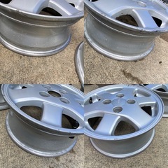 スバル純正アルミホイール　13×5.0 インセット45 100 4穴
の画像