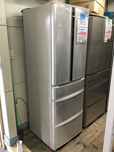●販売終了●Panasonic    6ドア冷蔵庫　2015年製　426L    自動製氷有り　中古品