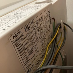 【決まりました】AQUA  7.0kg  洗濯機の画像
