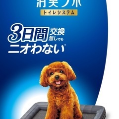 【新品同様】犬　消臭トイレ　（デオシート/ワイド）の画像