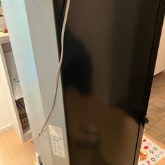 三菱電機 冷蔵庫 黒色家電　MR-P15EZ-KKの画像