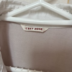 レディース　M LEST ROSE シャツの画像