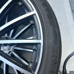 アルファード　タイヤホイール　4本セット　ジャンクの画像