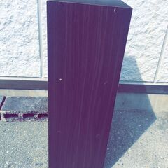 JM20302S)3段カラーボックス/収納棚 幅：約42cm 高さ：約90cm 奥行：約30cm 中古品【取りに来られる方限定】の画像