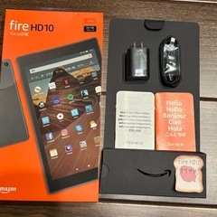 ★Amazon Fire HD 10 64GB ブラック★の画像