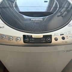 Panasonic 9キロ　洗濯機　2013年製　エコナビの画像