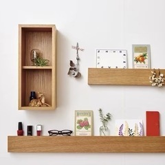 無印 壁につけられる家具の画像