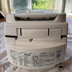 【今日明日お引き取り】パナソニック炊飯器 5.5号炊き 2022年製の画像