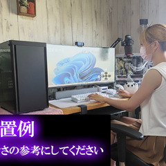 【4画面同時出力可能】デスクトップPC　ディトレードなどにも。の画像