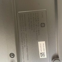 【定価４０００円】キーボード　k295【使用期間１か月ほど】の画像