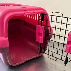 【自社配送は札幌市内限定】Richell/リッチェル ペット用キャンピングキャリー Sサイズ ピンク 58384 中古【USED】の画像