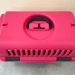 【自社配送は札幌市内限定】Richell/リッチェル ペット用キャンピングキャリー Sサイズ ピンク 58384 中古【USED】の画像