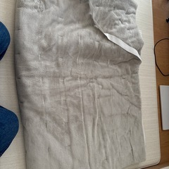 無印あたたかファイバー厚手敷きパッドダブルサイズの画像
