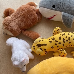 各1000円　大中ぬいぐるみの画像