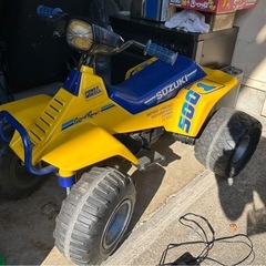 Power Wheels SUZUKI 電動バギー 12V 子供用 乗用玩具の画像