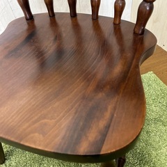 【リユース☆エコちょっぷ】飛騨家具　木製　チェア　ヴィンテージの画像