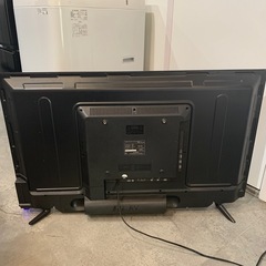 【ジモティー割】ティーズネットワーク　2021年製　40インチ　液晶テレビ　リモコン付き　（ID1338）の画像