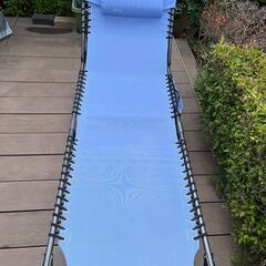 キャンプ用サンバス用折りたたみラウンジチェアの画像