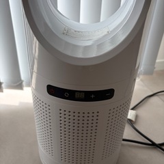 【ジャンク品】空気清浄機付きセラミックファンヒーターの画像