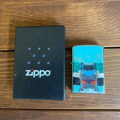 【愛品倶楽部柏店】ZIPPO　ライター　ターコイズデザイン　未使用品の画像