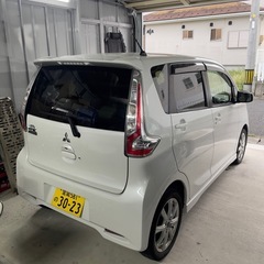 H28年EKカスタムTプレミアムエディション4WD！ターボ！最高グレード！全方位アラウンドビューミラーモニター！KENWOODナビ！Bluetooth！車検満タン！デイズ EKワゴン ワゴンR 軽自動車の画像