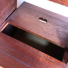 木製　踏み台の画像