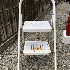 脚立2段　イス兼用　ジャンクの画像