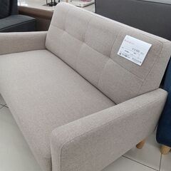 ★リユースのサカイ日立店★HJ7875  ソファ ベージュ H70×D69×W114 クリーニング済み の画像
