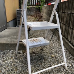 脚立2段　イス兼用　ジャンクの画像